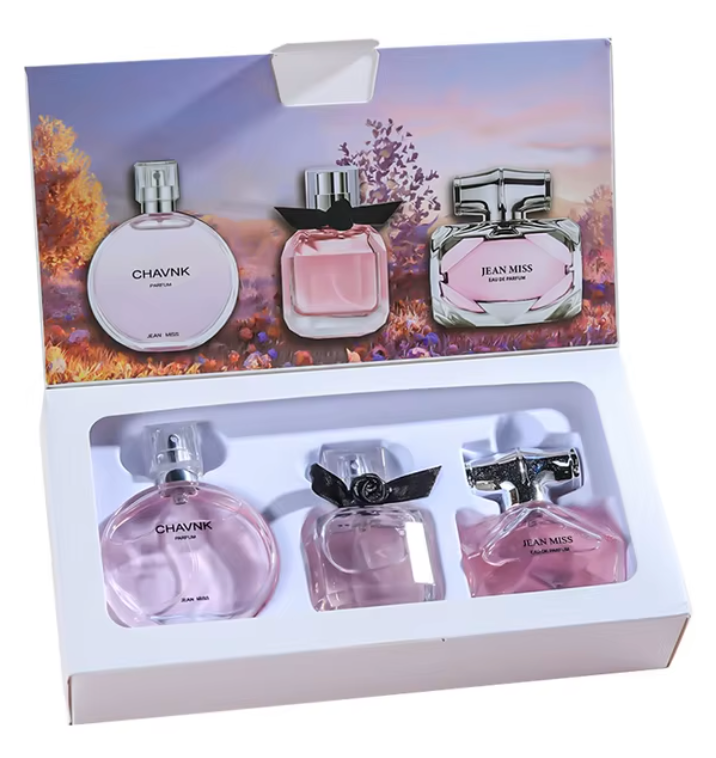 Conjuntos de 3 Perfumes Mujer - Dior Miss+ Yves Saint Laurent+ Chanel Chance Eau Tendre